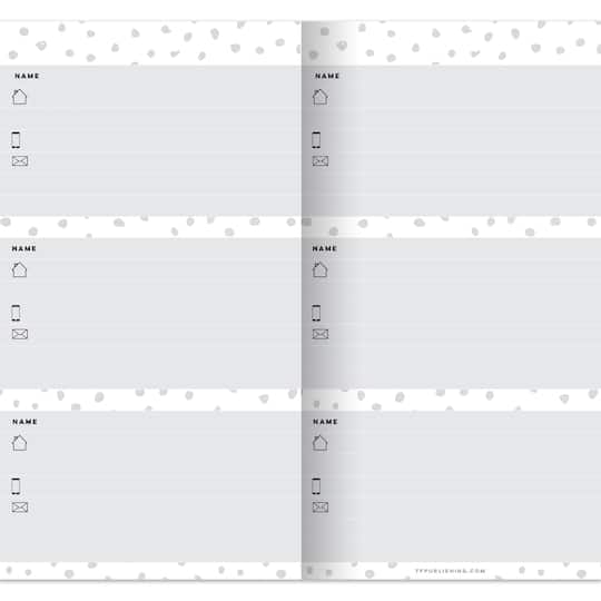 TF Publishing Cactus Address Book